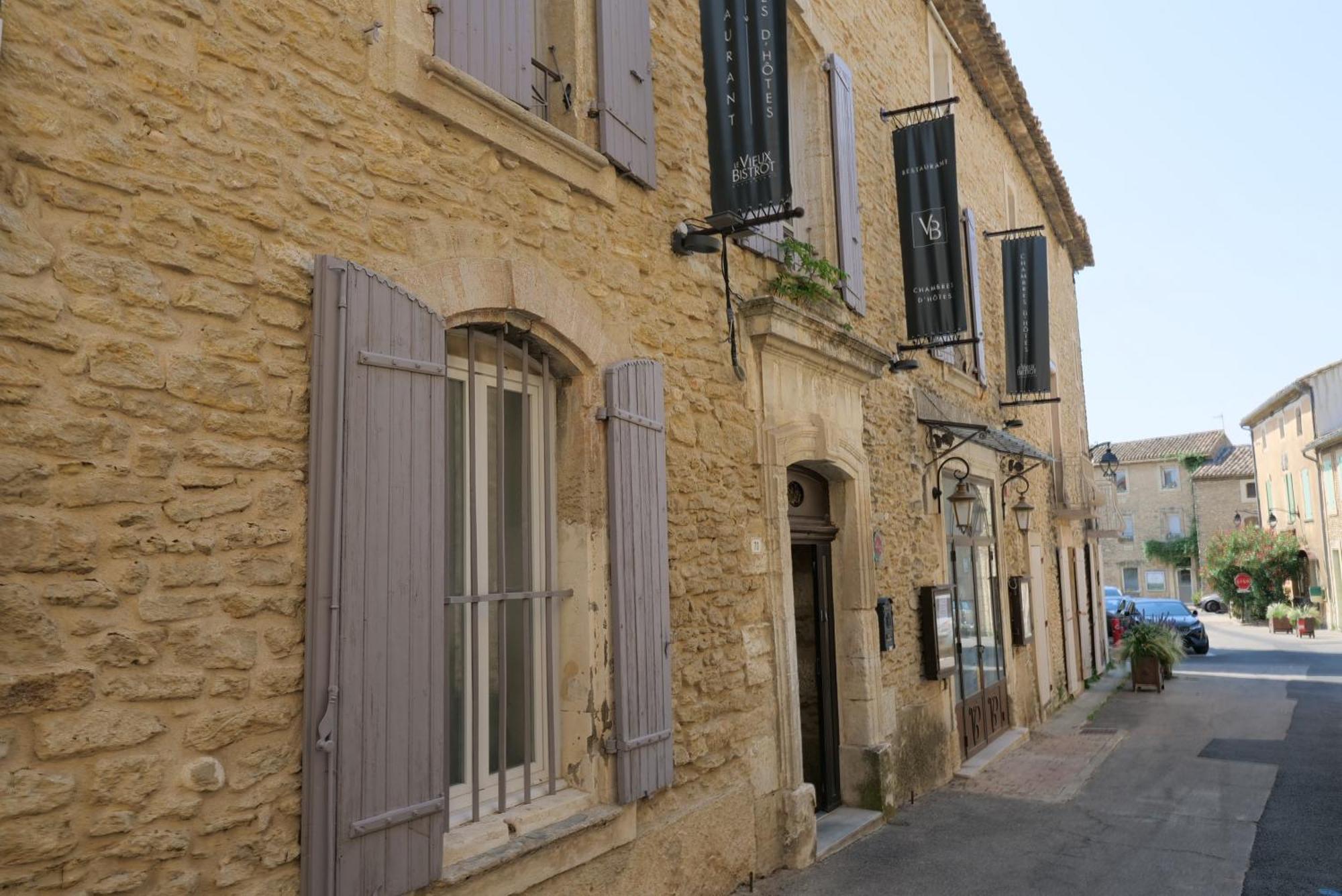 Chambres Du Vieux Bistrot Cabrieres-d'Avignon Exterior foto
